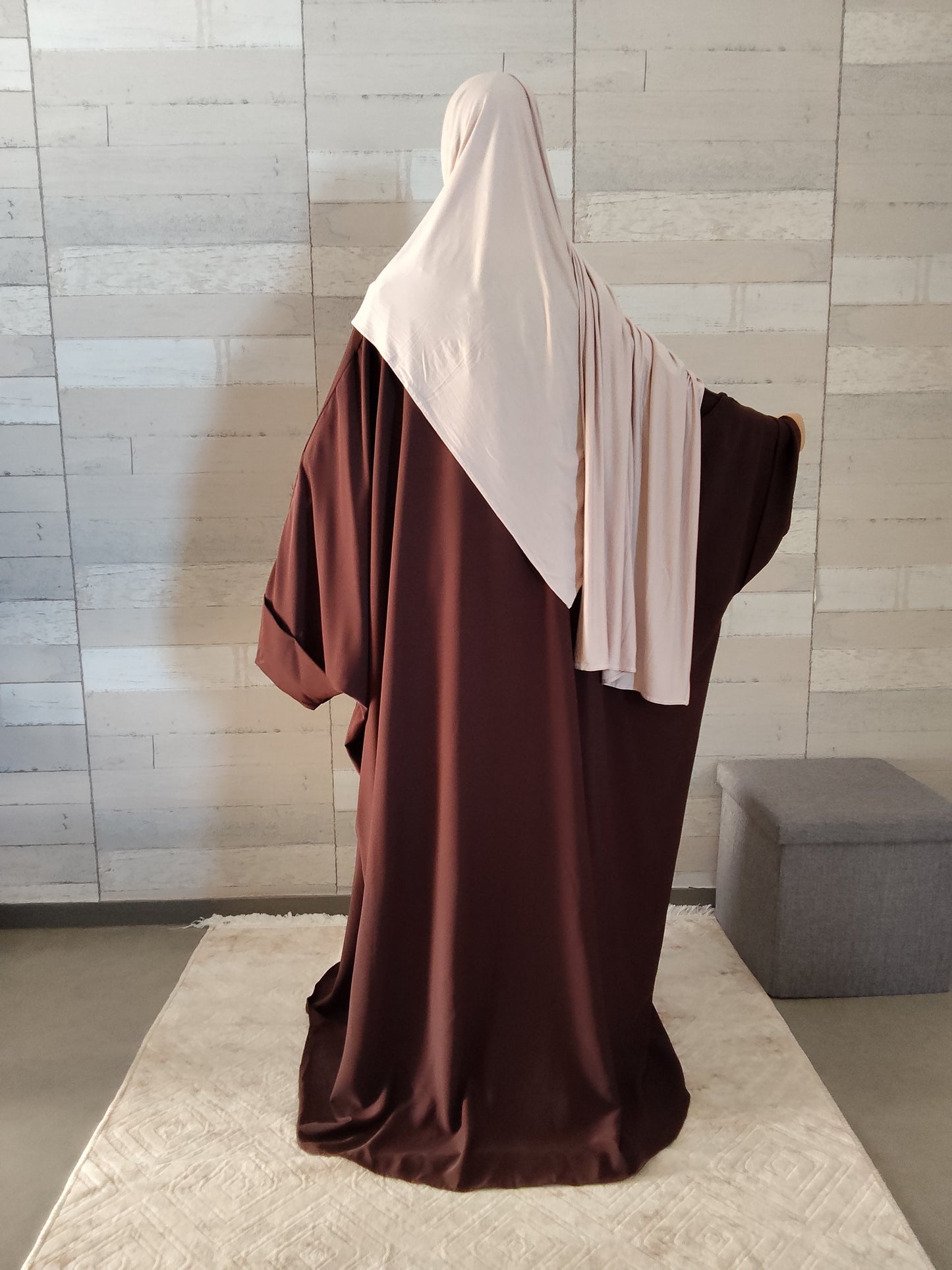 Abaya Farasha chocolat