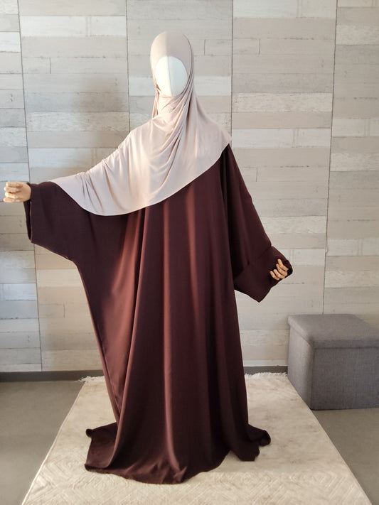 Abaya Farasha chocolat