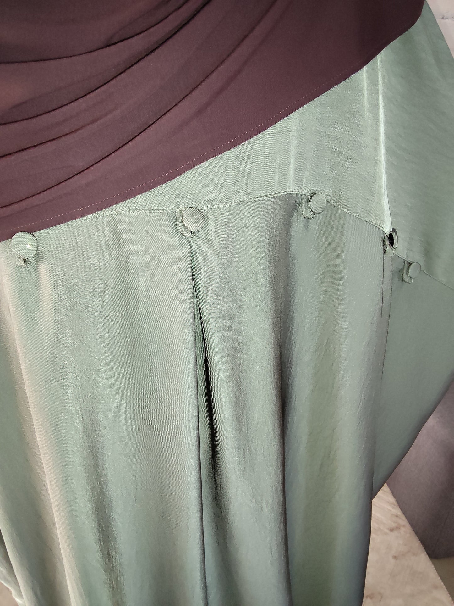 Abaya Farasha kaki