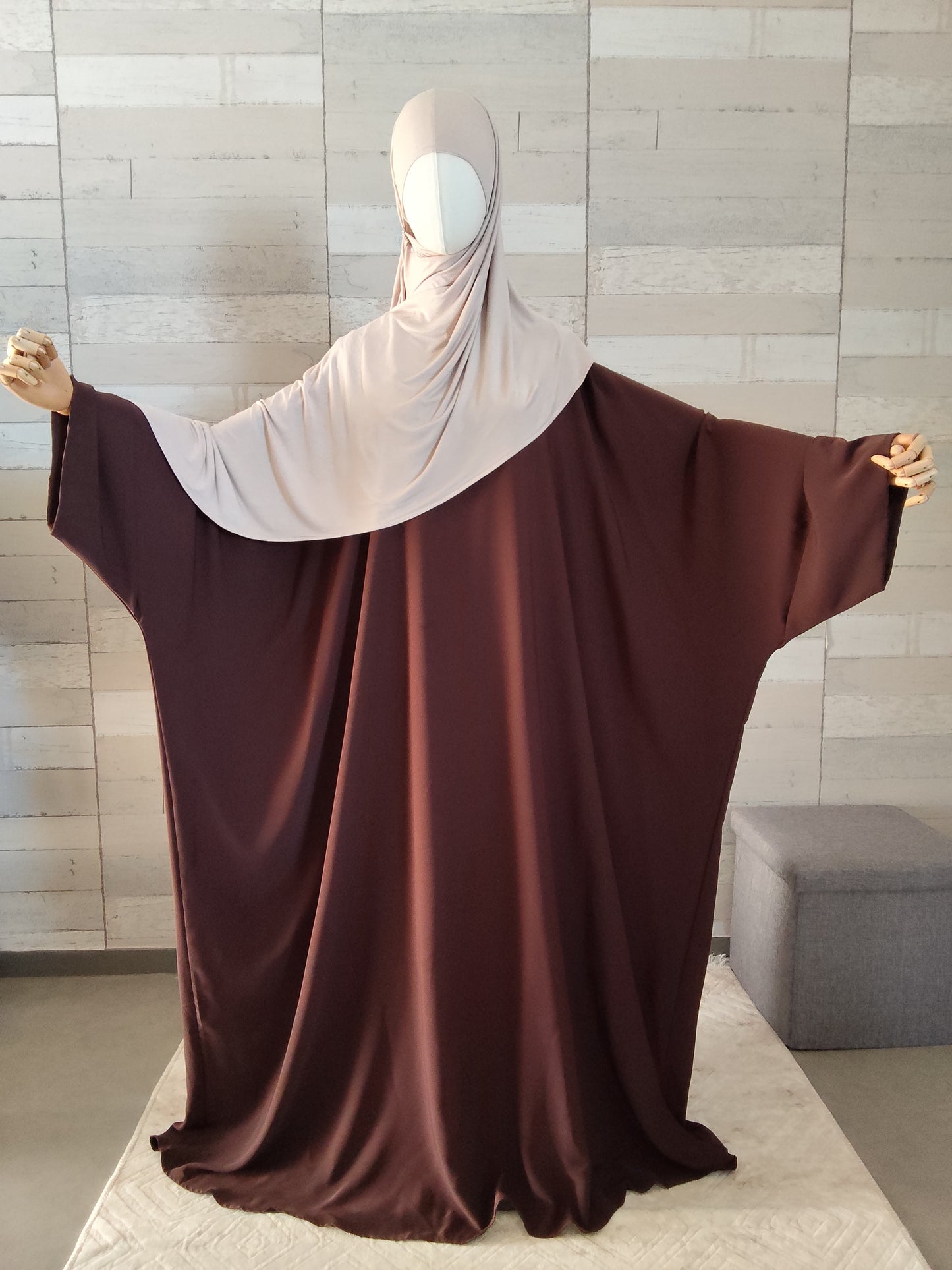 Abaya Farasha chocolat