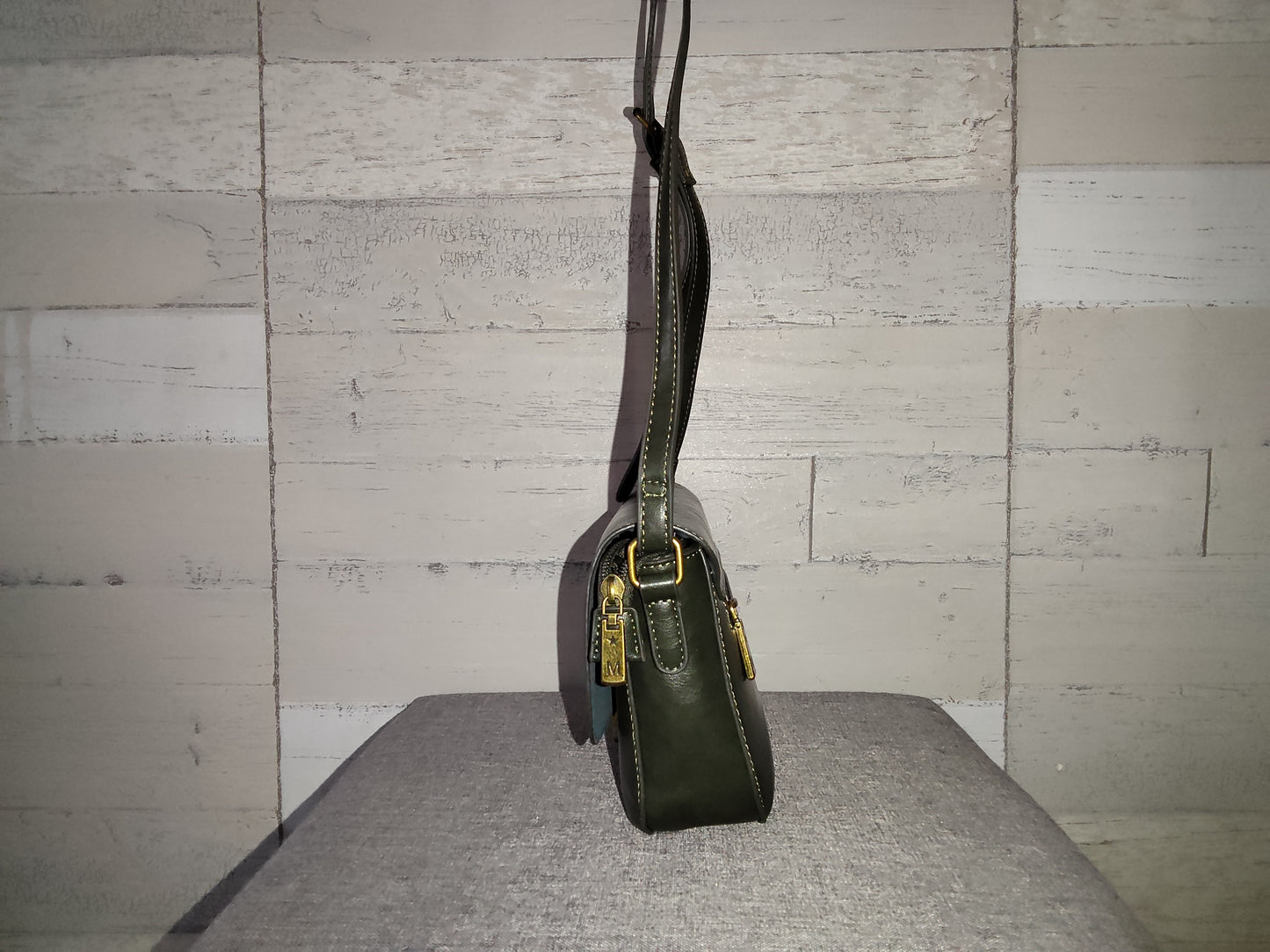Petit sac bandoulière kaki