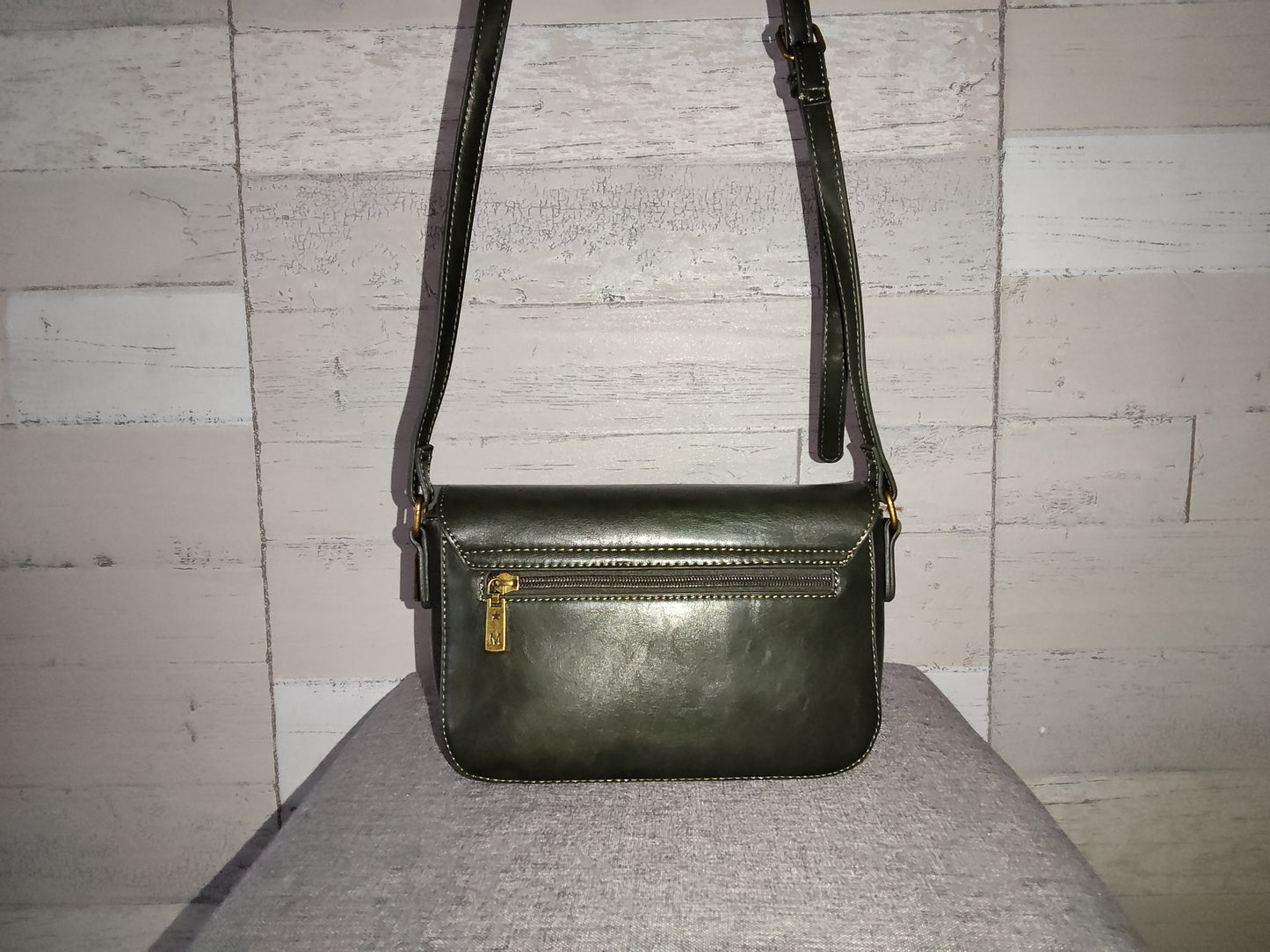 Petit sac bandoulière kaki