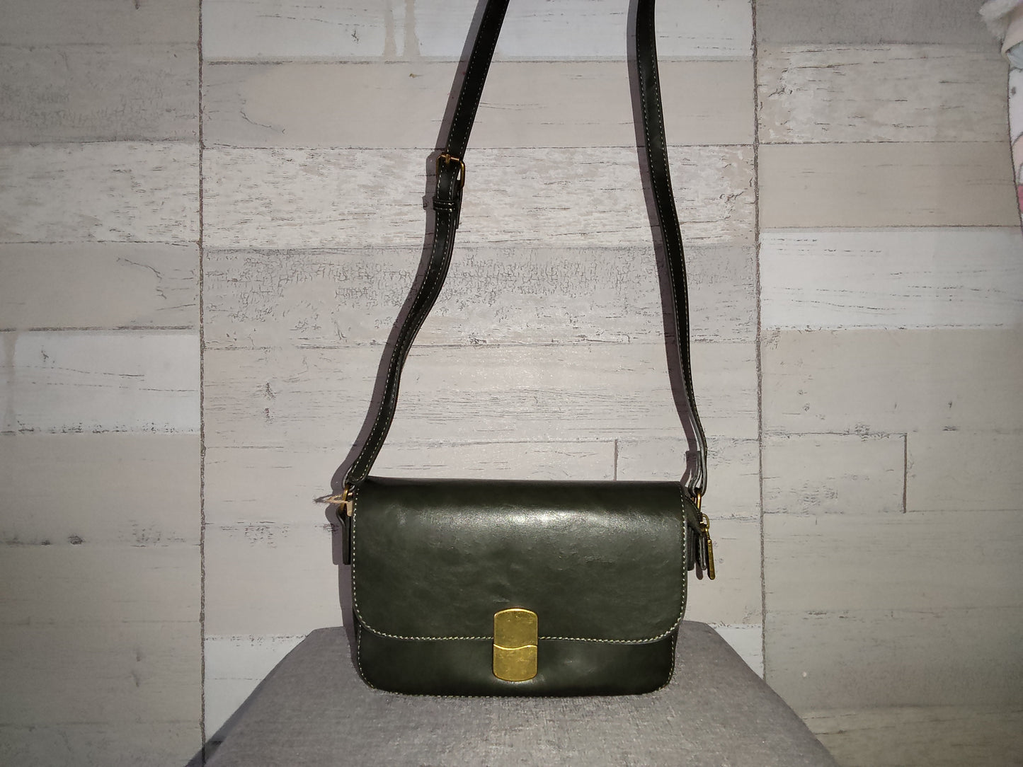 Petit sac bandoulière kaki