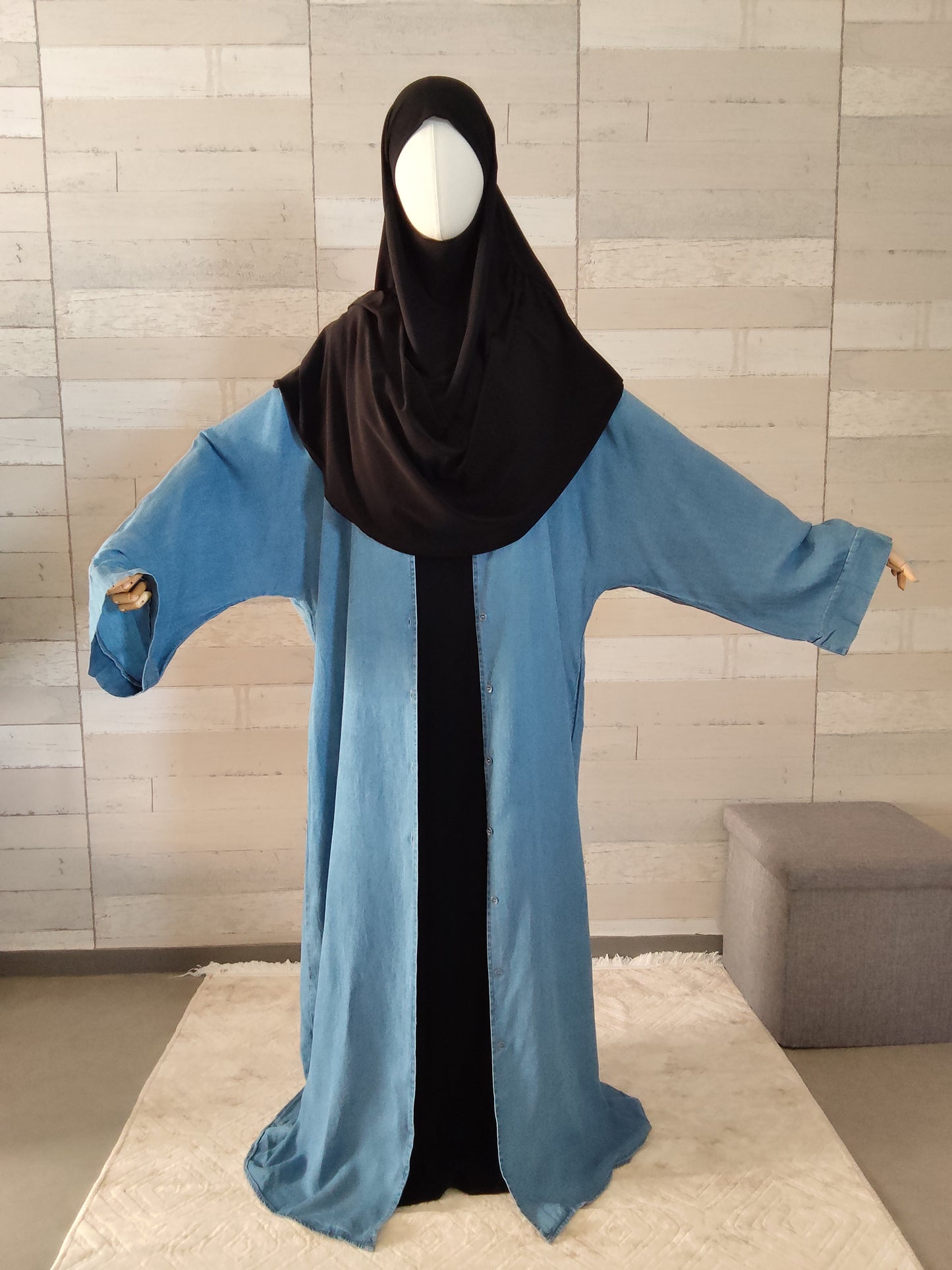 Robe couleur jean
