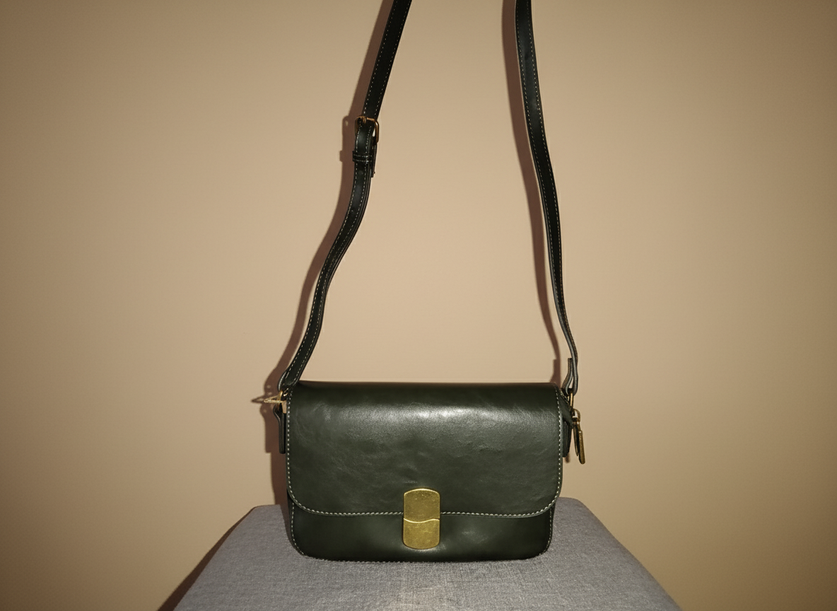 Petit sac bandoulière kaki