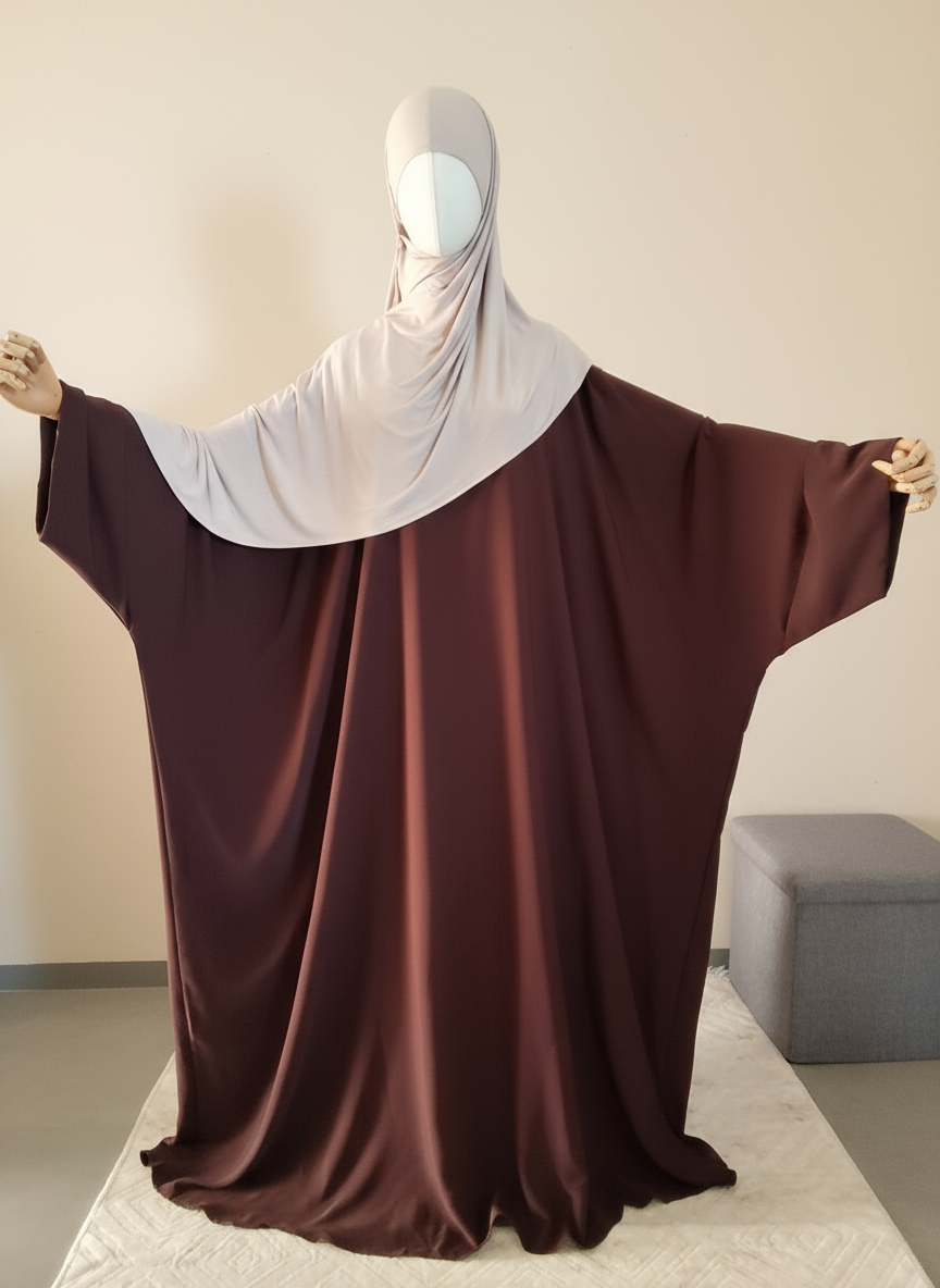 Abaya Farasha chocolat